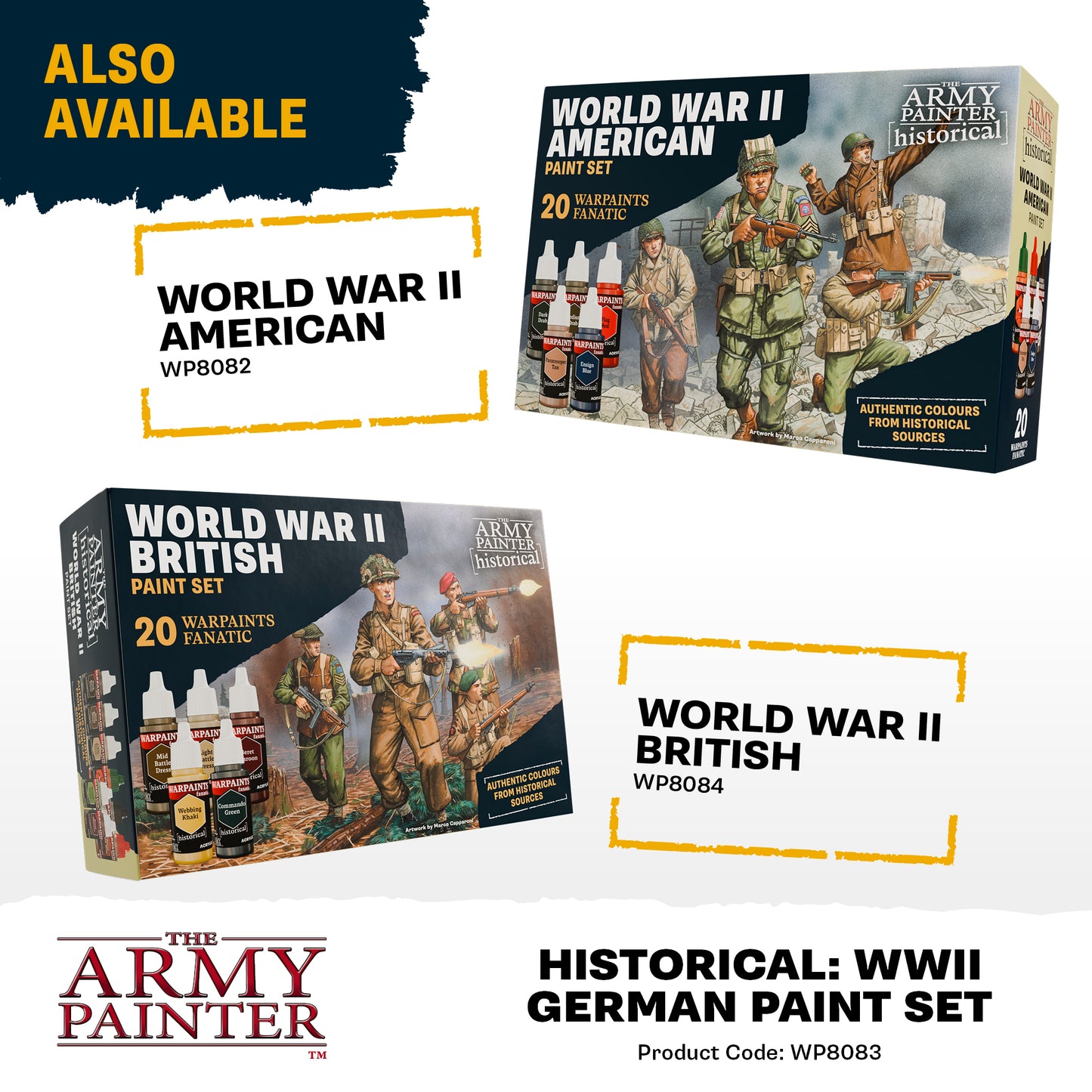 The Army Painter - Warpaints Fanatic - Historical: WWII German Combo