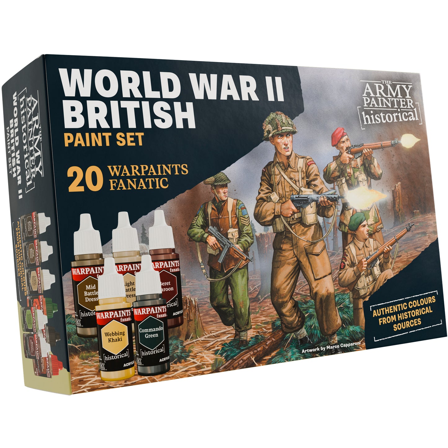 The Army Painter - Warpaints Fanatic - Historical: WWII British Combo