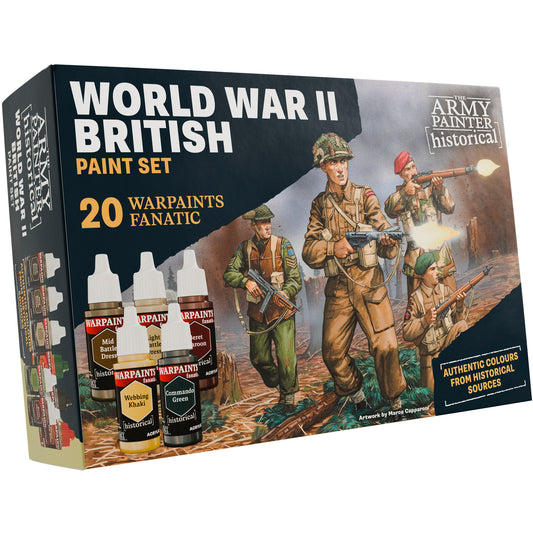 The Army Painter - Warpaints Fanatic - Historical: WWII British Combo