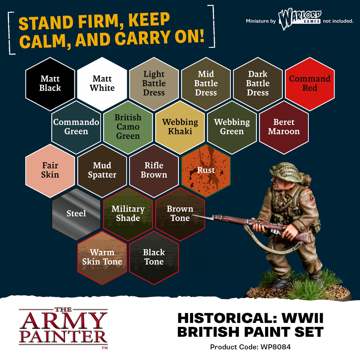The Army Painter - Warpaints Fanatic - Historical: WWII British Combo