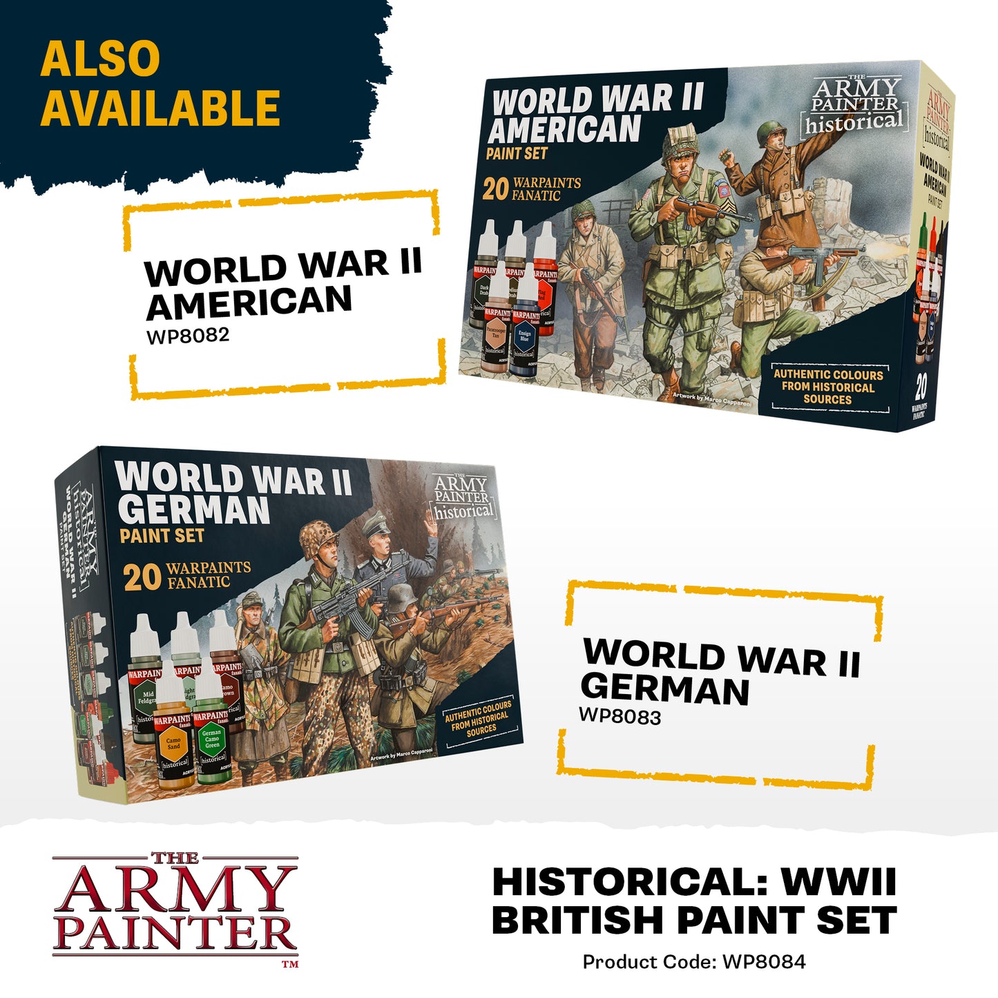 The Army Painter - Warpaints Fanatic - Historical: WWII British Combo