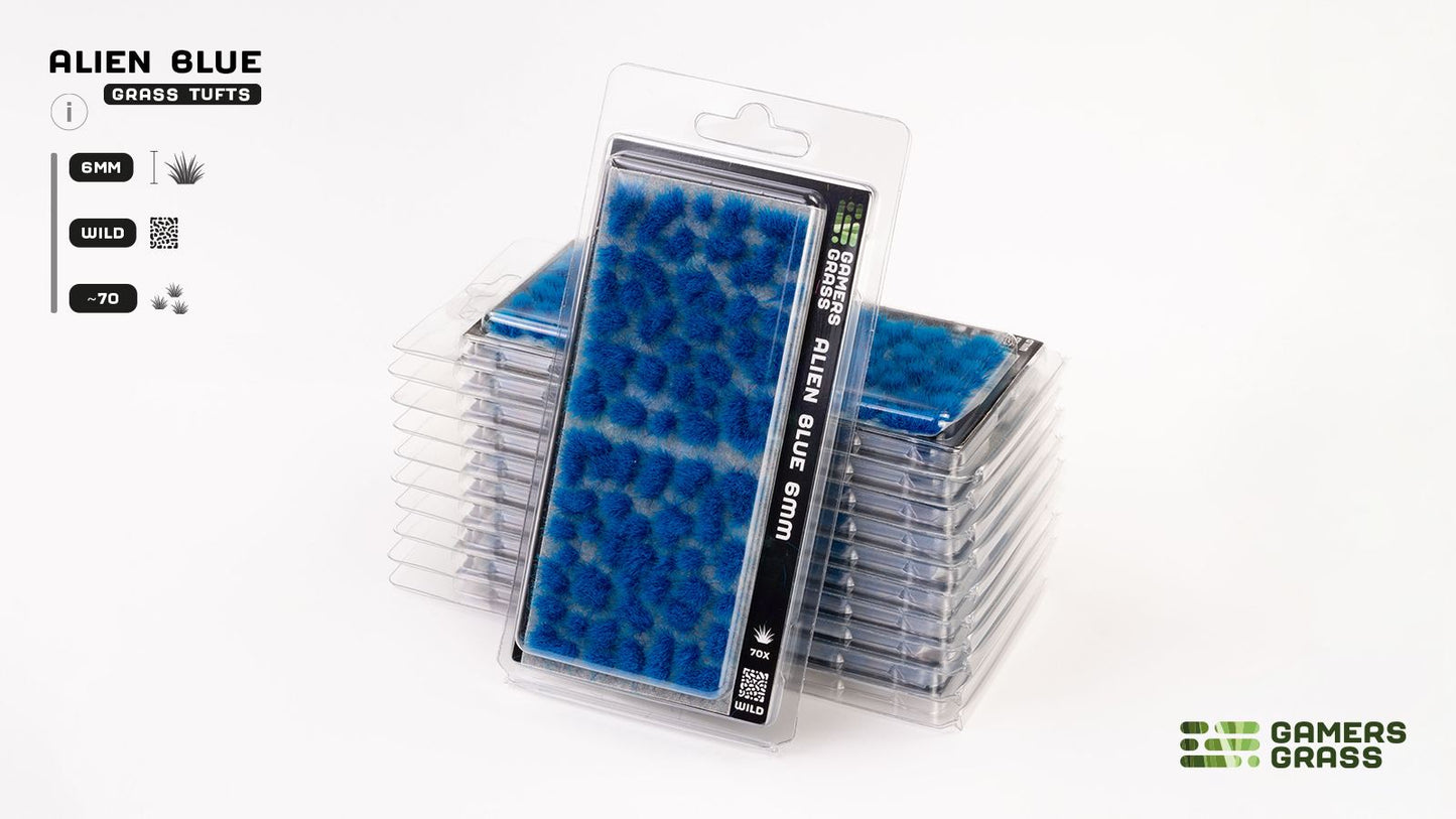 Gamers Grass - Alien Blue Tufts 6mm