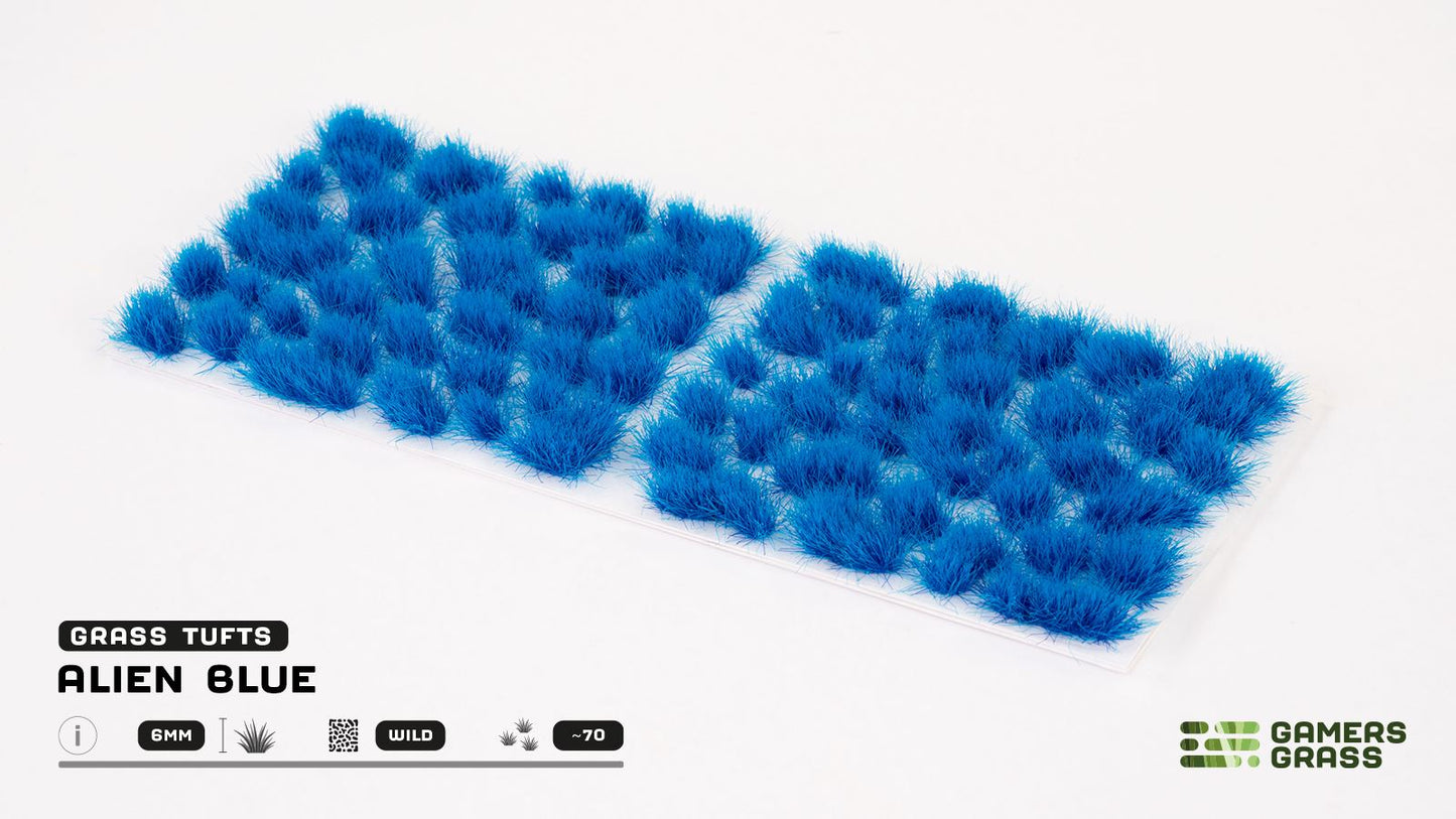 Gamers Grass - Alien Blue Tufts 6mm