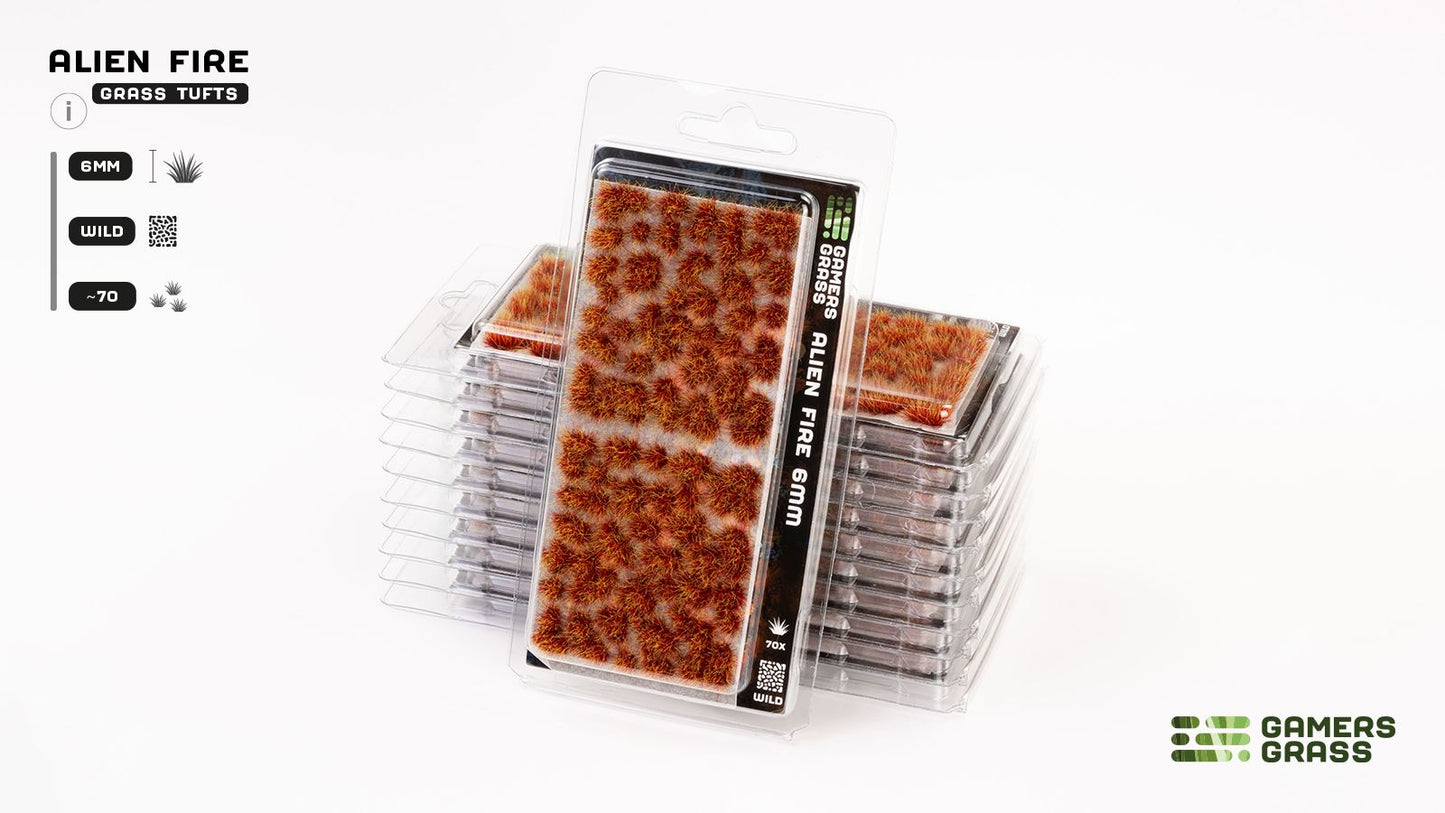 Gamers Grass - Alien Fire Tufts 6mm
