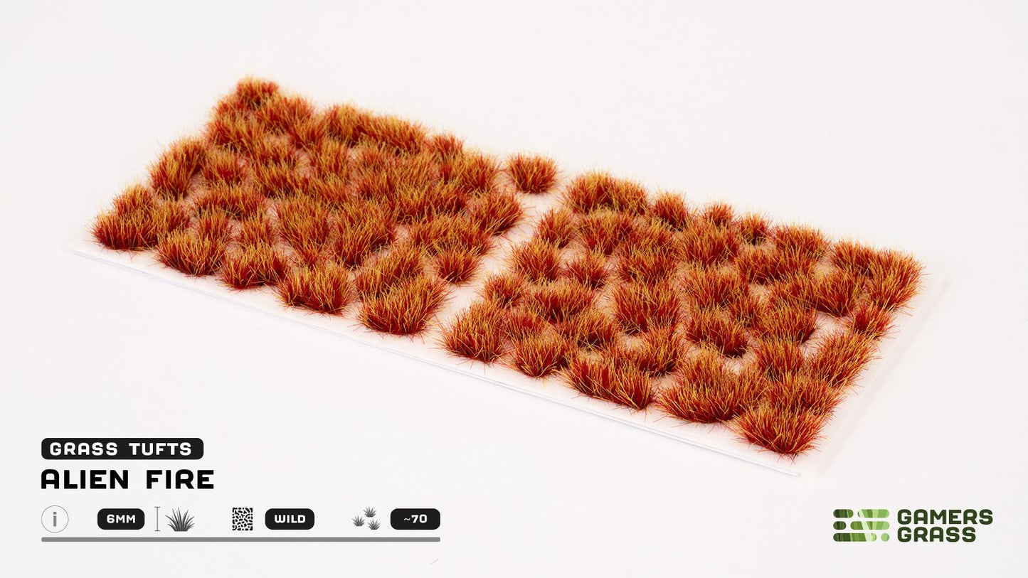 Gamers Grass - Alien Fire Tufts 6mm