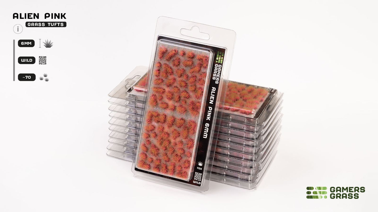 Gamers Grass - Alien Pink Tufts 6mm