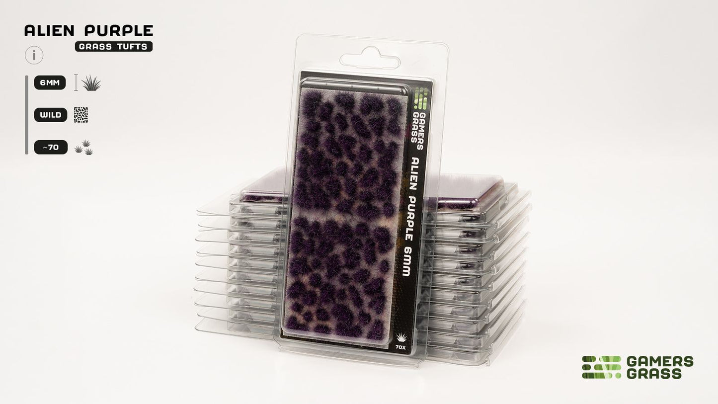 Gamers Grass - Alien Purple Tufts 6mm