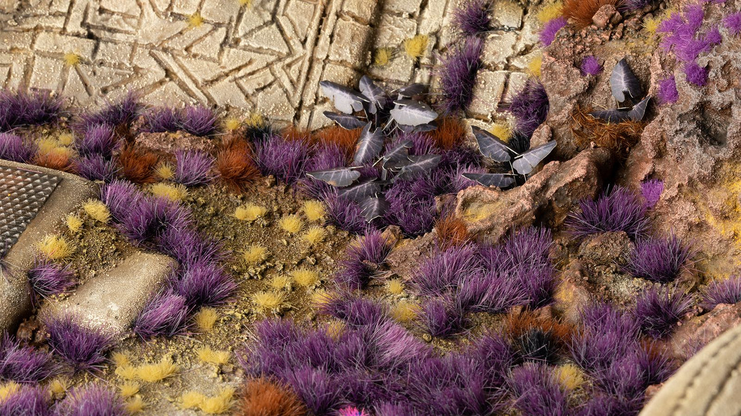 Gamers Grass - Alien Purple Tufts 6mm
