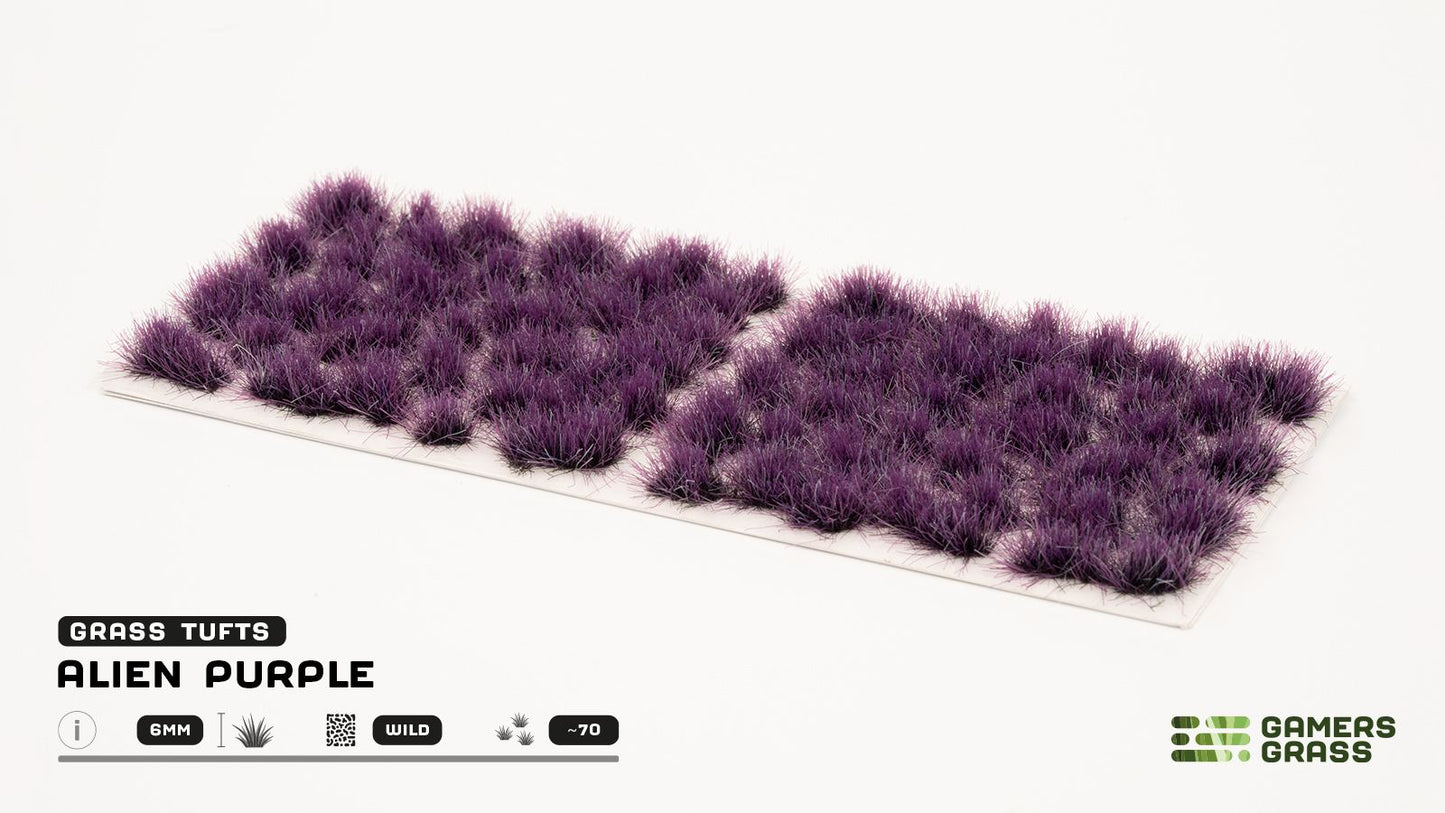 Gamers Grass - Alien Purple Tufts 6mm