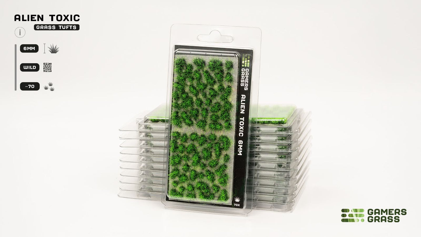 Gamers Grass - Alien Toxic Tufts 6mm