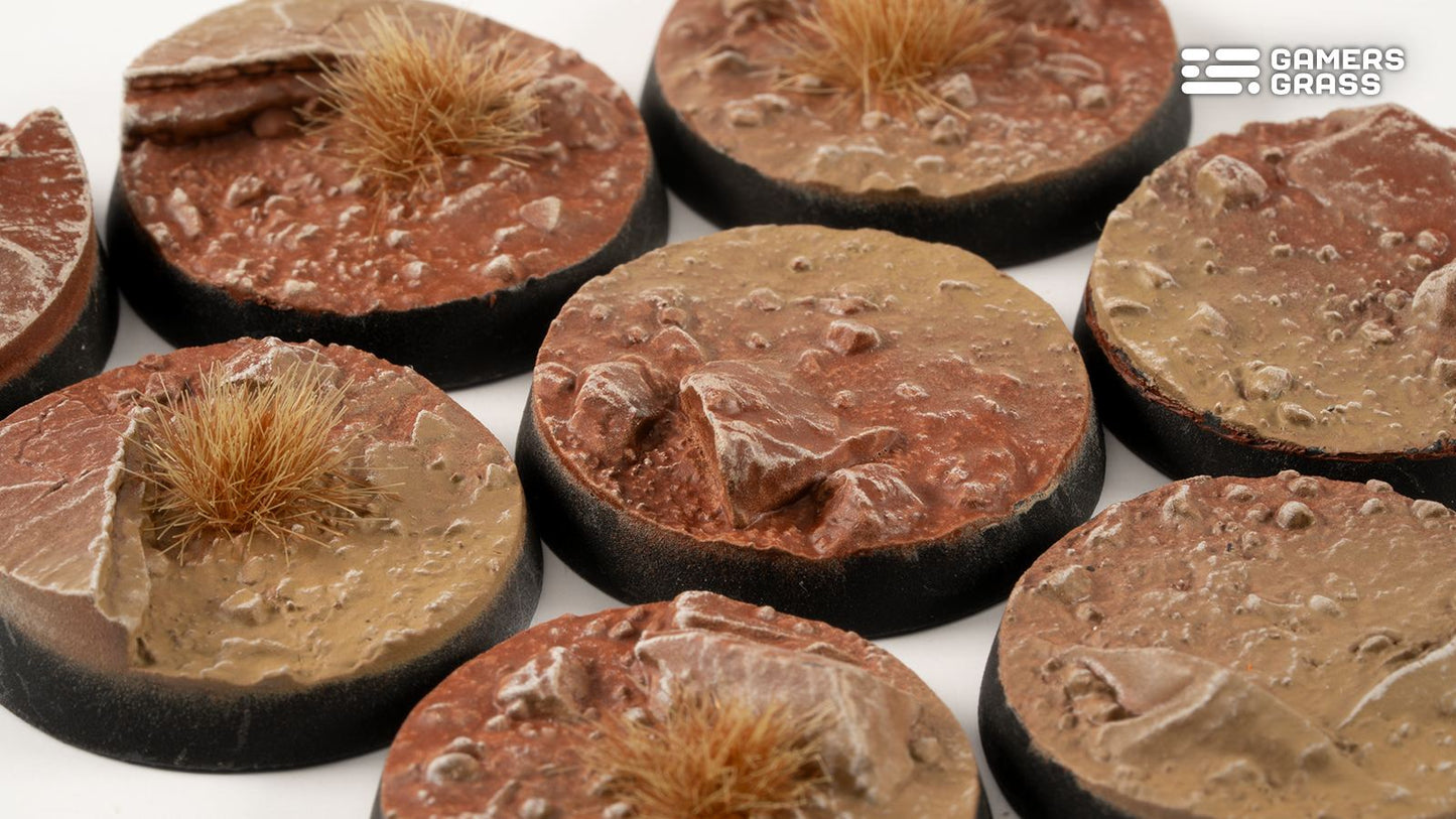 Gamers Grass - Battle Ready Bases - Badlands - Round 28mm