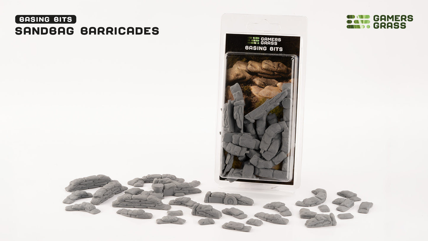 Gamers Grass - Basing Bits - Sandbag Barricades