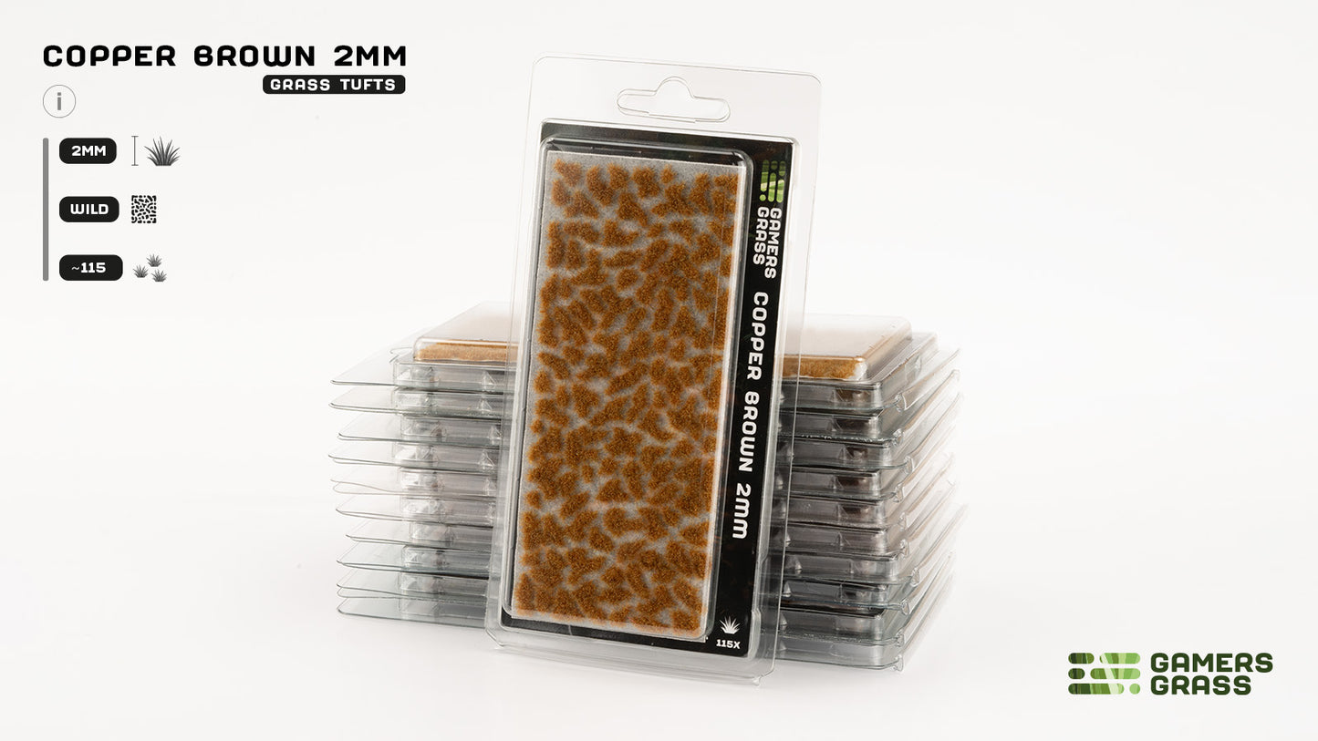 Gamers Grass - Copper Brown 2mm