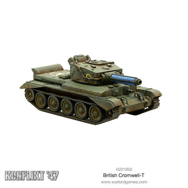 PRE-ORDER - Warlord Games - Konflikt'47 - British - Cromwell with Tesla Cannon