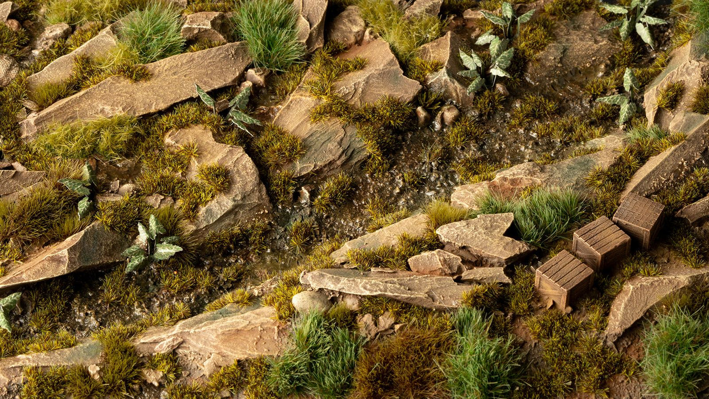 Gamers Grass - Dark Moss Tufts 2mm
