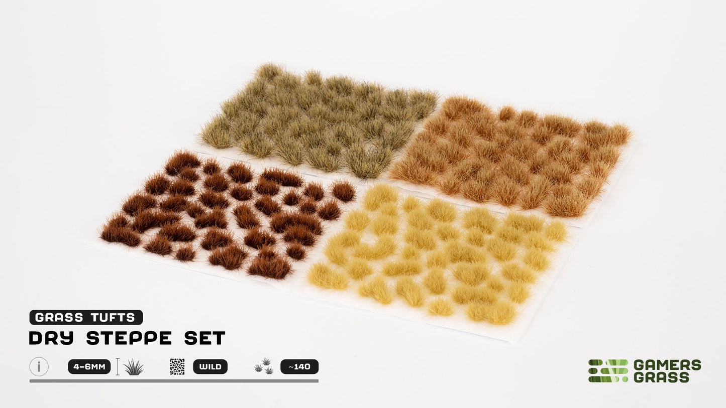 Gamers Grass - Dry Steppe Tuft Set