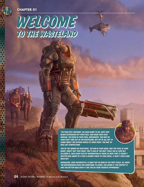 Modiphius Entertainment - Fallout: Factions - Core Rulebook