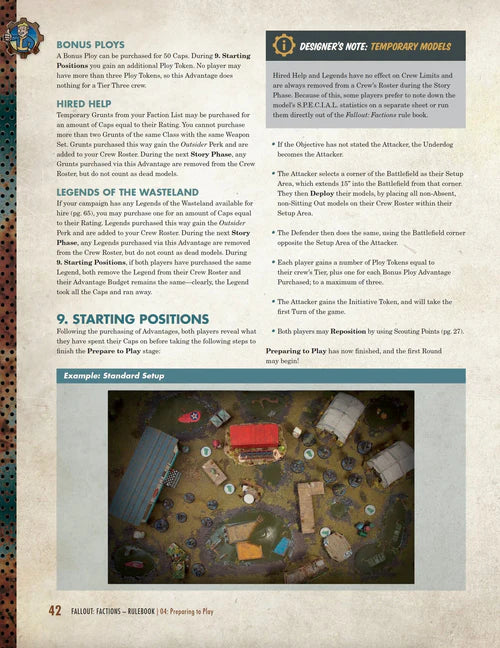 Modiphius Entertainment - Fallout: Factions - Core Rulebook
