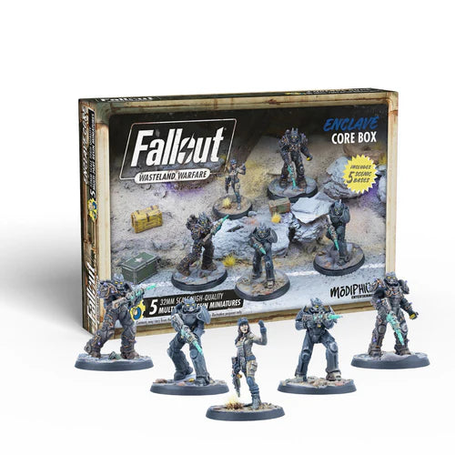 Modiphius Entertainment - Fallout: Wasteland Warfare - Enclave: Core Box
