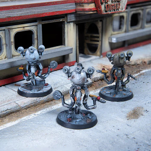 Modiphius Entertainment - Fallout: Wasteland Warfare - Robots: Mister Handy Pack