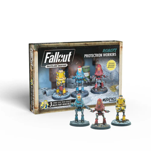 Modiphius Entertainment - Fallout: Wasteland Warfare - Robots: Protectron Workers