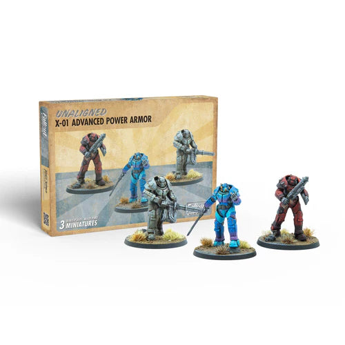 Modiphius Entertainment - Fallout: Wasteland Warfare - Unaligned: X-01 Power Armour
