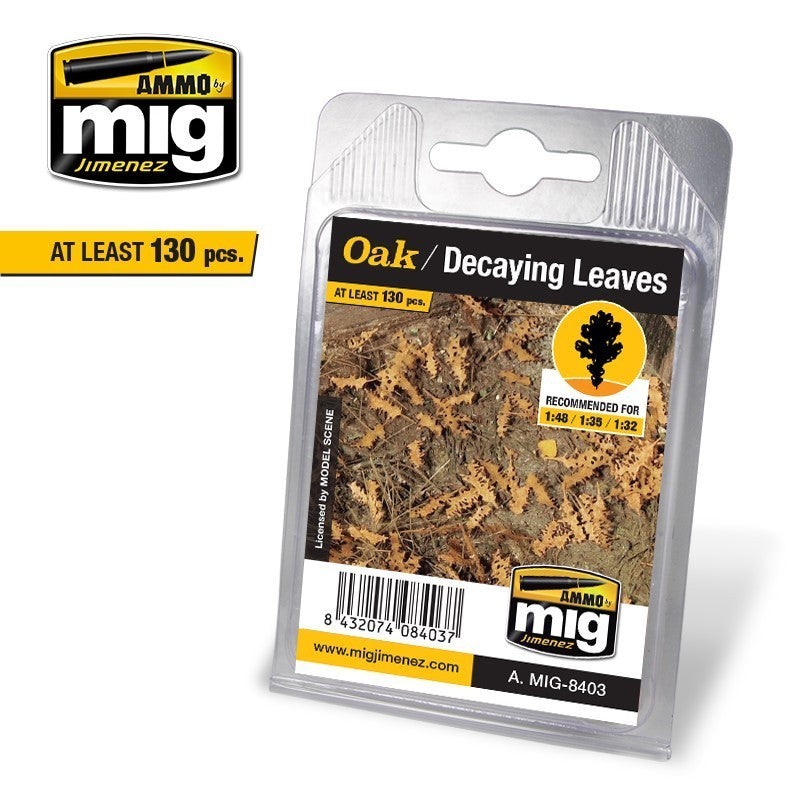 AMMO by MIG - Plants and Foliage - Oak Leaves - Decaying