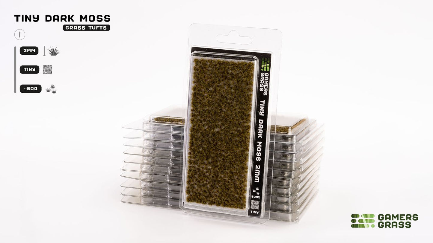 Gamers Grass - Tiny Tufts Dark Moss