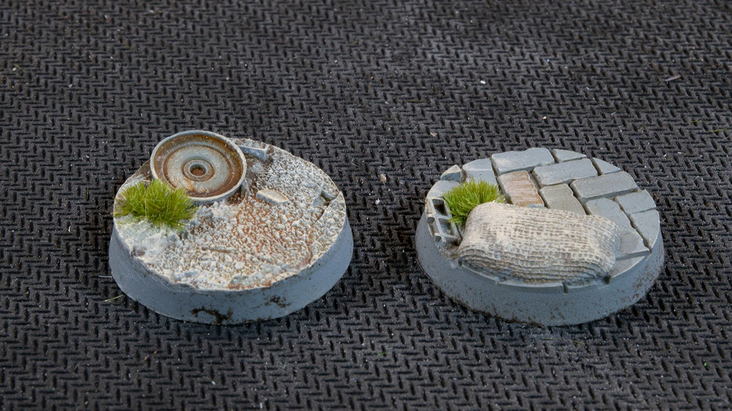 Gamers Grass - Battle Ready Bases - Urban - Round 25mm