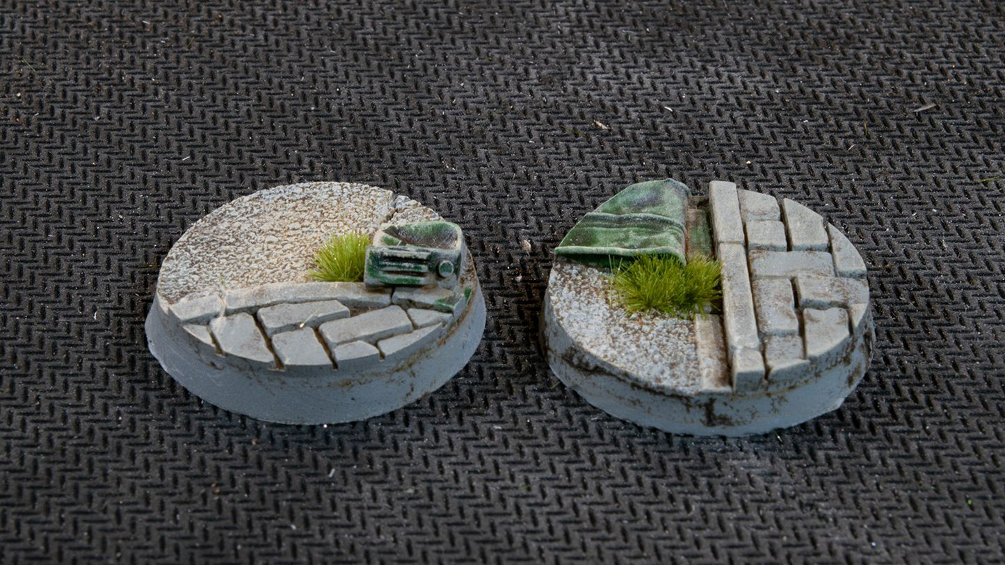Gamers Grass - Battle Ready Bases - Urban - Round 25mm