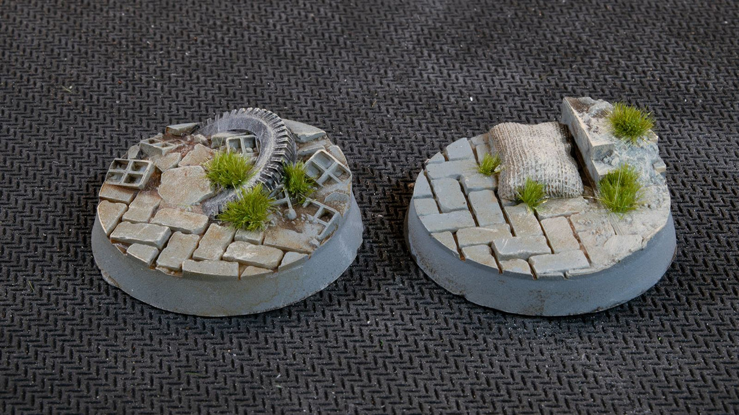 Gamers Grass - Battle Ready Bases - Urban - Round 32mm