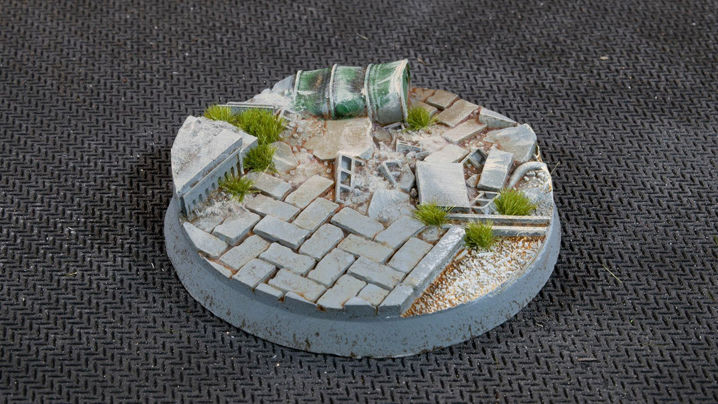 Gamers Grass - Battle Ready Bases - Urban - Round 50mm