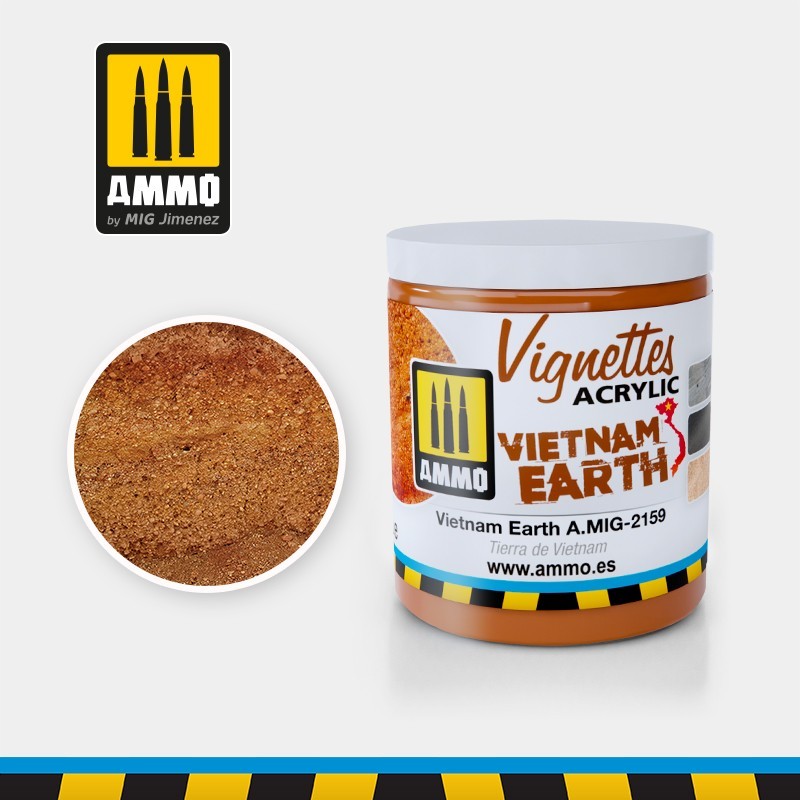 AMMO by MIG - VIGNETTES - Vietnam Earth - Texture Effect