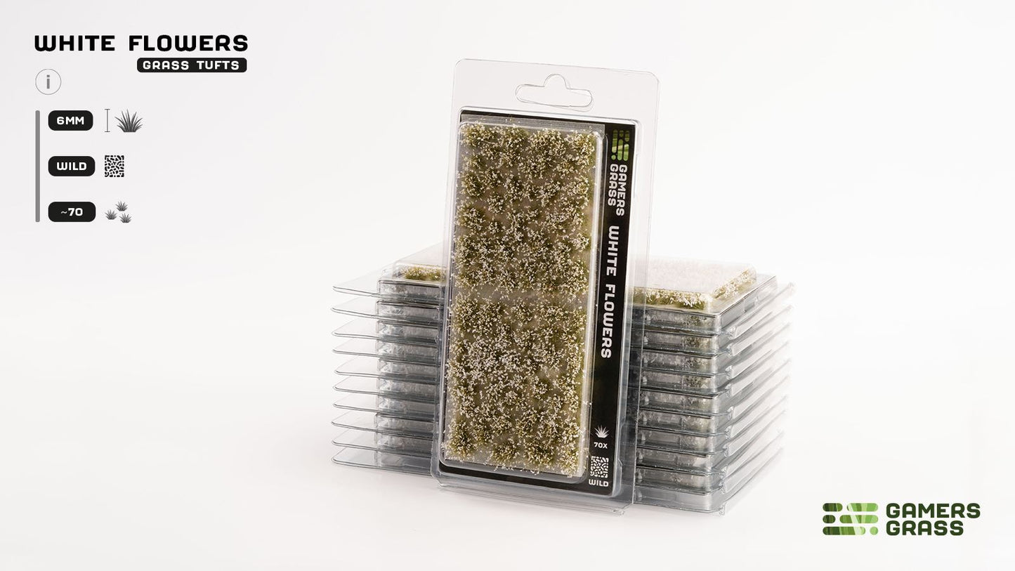 Gamers Grass - White Flower Tufts