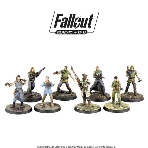 Modiphius Entertainment - Fallout: Wasteland Warfare - Survivors: Core Box