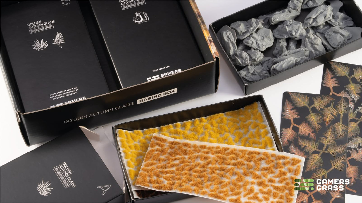 Gamers Grass - Basing Box - Golden Autumn