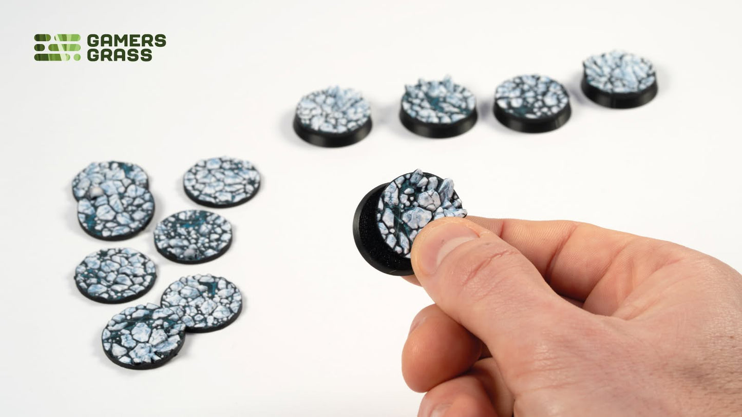 PRE-ORDER - Gamers Grass - Battle Ready Topper - Frost Lake 25mm