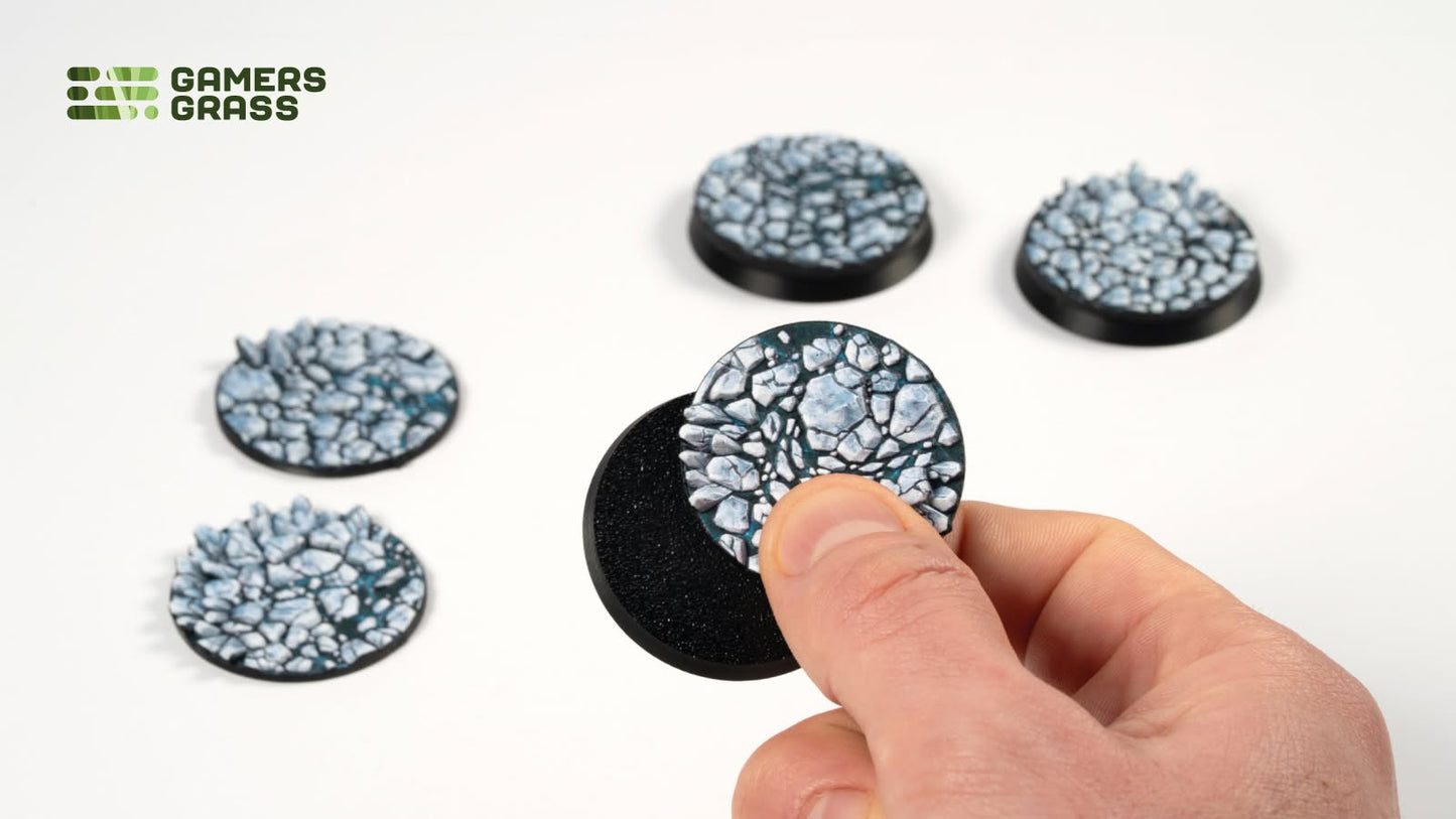 PRE-ORDER - Gamers Grass - Battle Ready Topper - Frost Lake 40mm