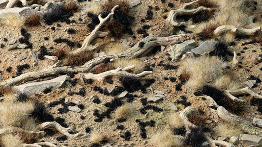 PRE-ORDER - Gamers Grass - Tiny Tufts -  Black 1mm