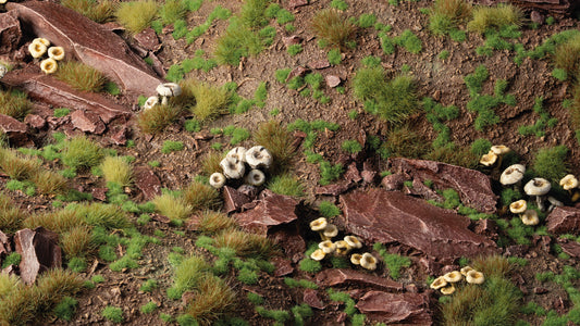 PRE-ORDER - Gamers Grass - Tiny Tufts -  Green 1mm