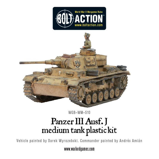 Warlord Games - Bolt Action - German Panzer III (3) Medium Tank