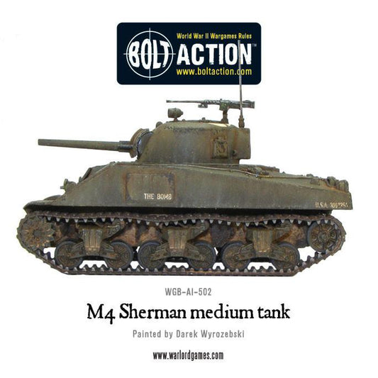 Warlord Games - Bolt Action - US M4 Sherman medium tank