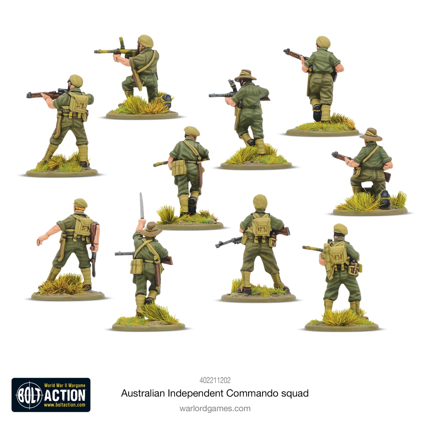 Warlord Games - Bolt Action - Australian Independent Commando Section