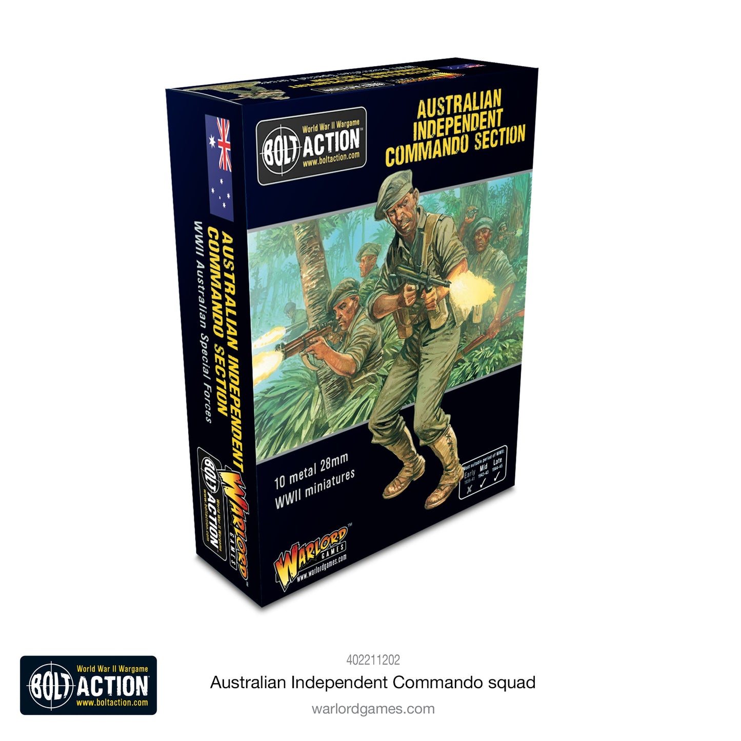 Warlord Games - Bolt Action - Australian Independent Commando Section