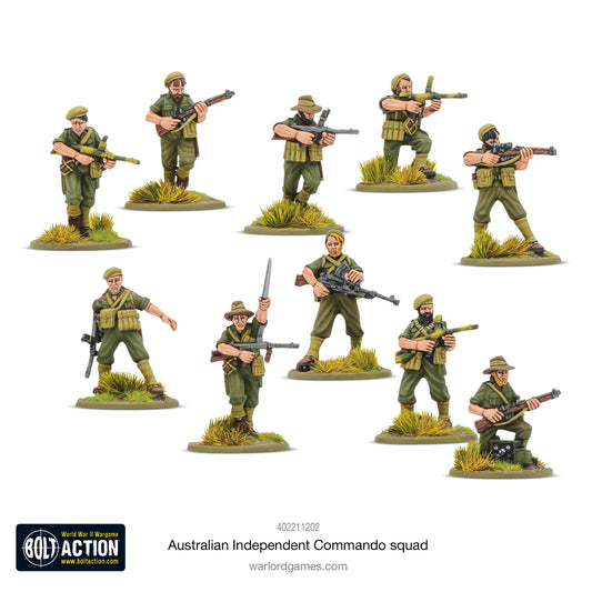 Warlord Games - Bolt Action - Australian Independent Commando Section