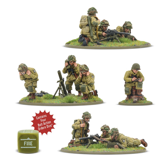 Warlord Games - Bolt Action - US Airborne (D-Day) Heavy Weapons Platoon