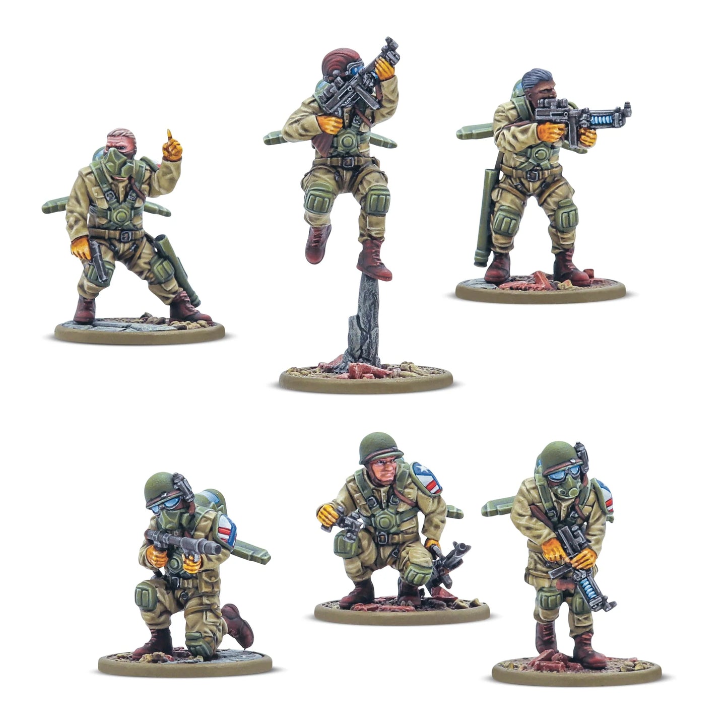 Warlord Games - Konflikt'47 - Firefly Airborne Infantry Platoon