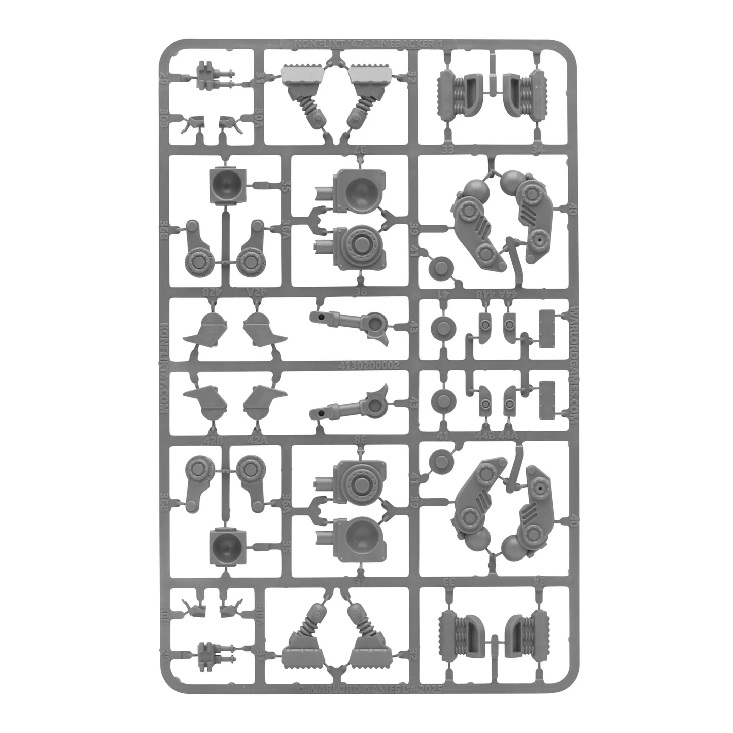 PRE-ORDER - Warlord Games - Konflikt'47 - USA - Linebacker Jump Walker