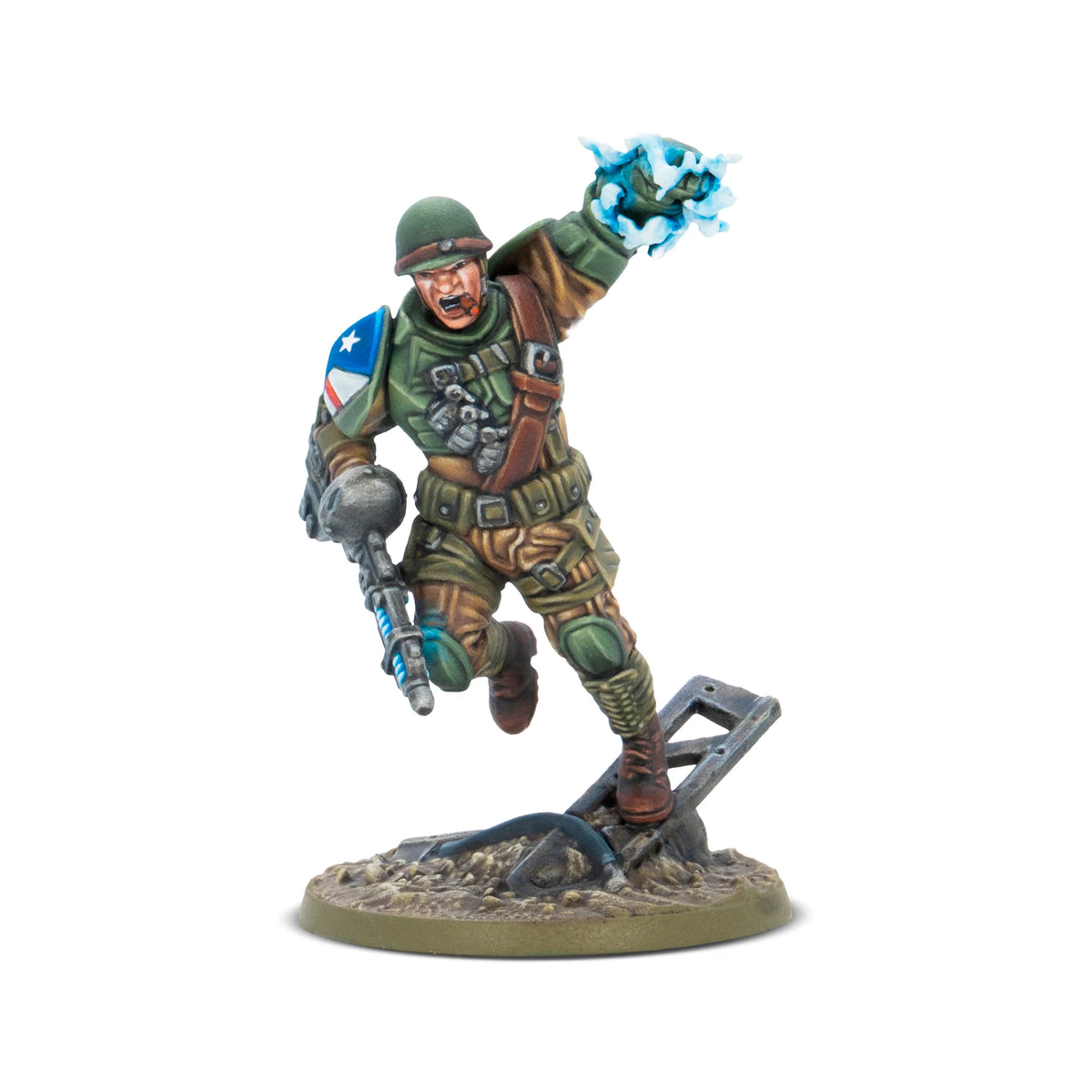 Warlord Games - Konflikt'47 - USA - 'Slammer' Samuels