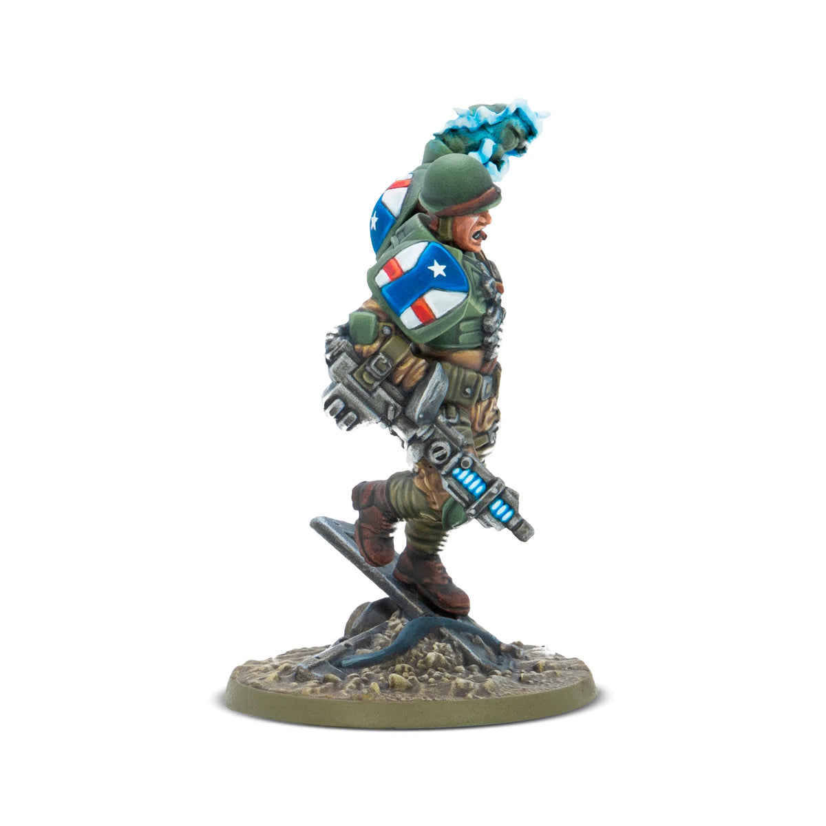 Warlord Games - Konflikt'47 - USA - 'Slammer' Samuels